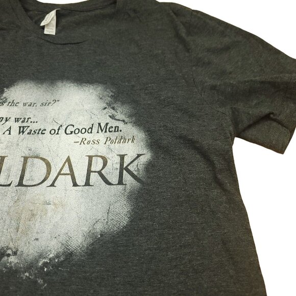 Poldark Womens L T-Shirt Masterpiece PBS Ross Quote Literature Classic - Picture 4 of 11
